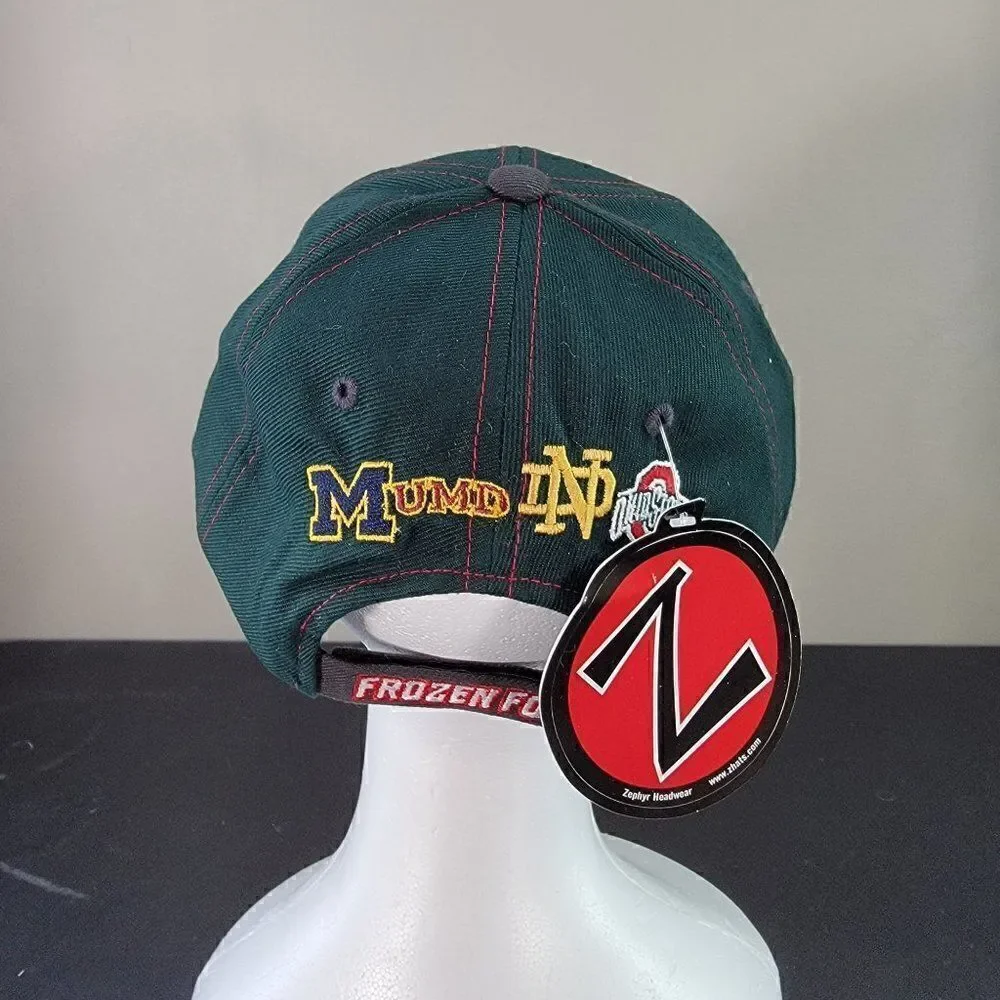 Frozen Four 2018 Green Snapback Hat by Zephyr